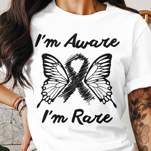 Rare Disease Awareness Svg Png, I Am Aware, I Am Rare, Cricut Sublimation Design, Rare Disease Shirt, Rare Disease Svg, Rare Disease Warrior