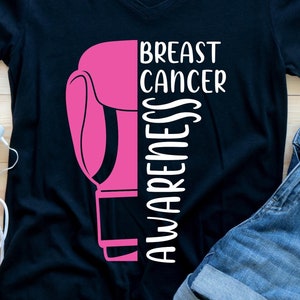Breast Cancer Awareness Svg Png, Breast Cancer Awareness Shirt, Cricut Sublimation Design, Breast Cancer Ribbon, In October We Wear Pink Svg