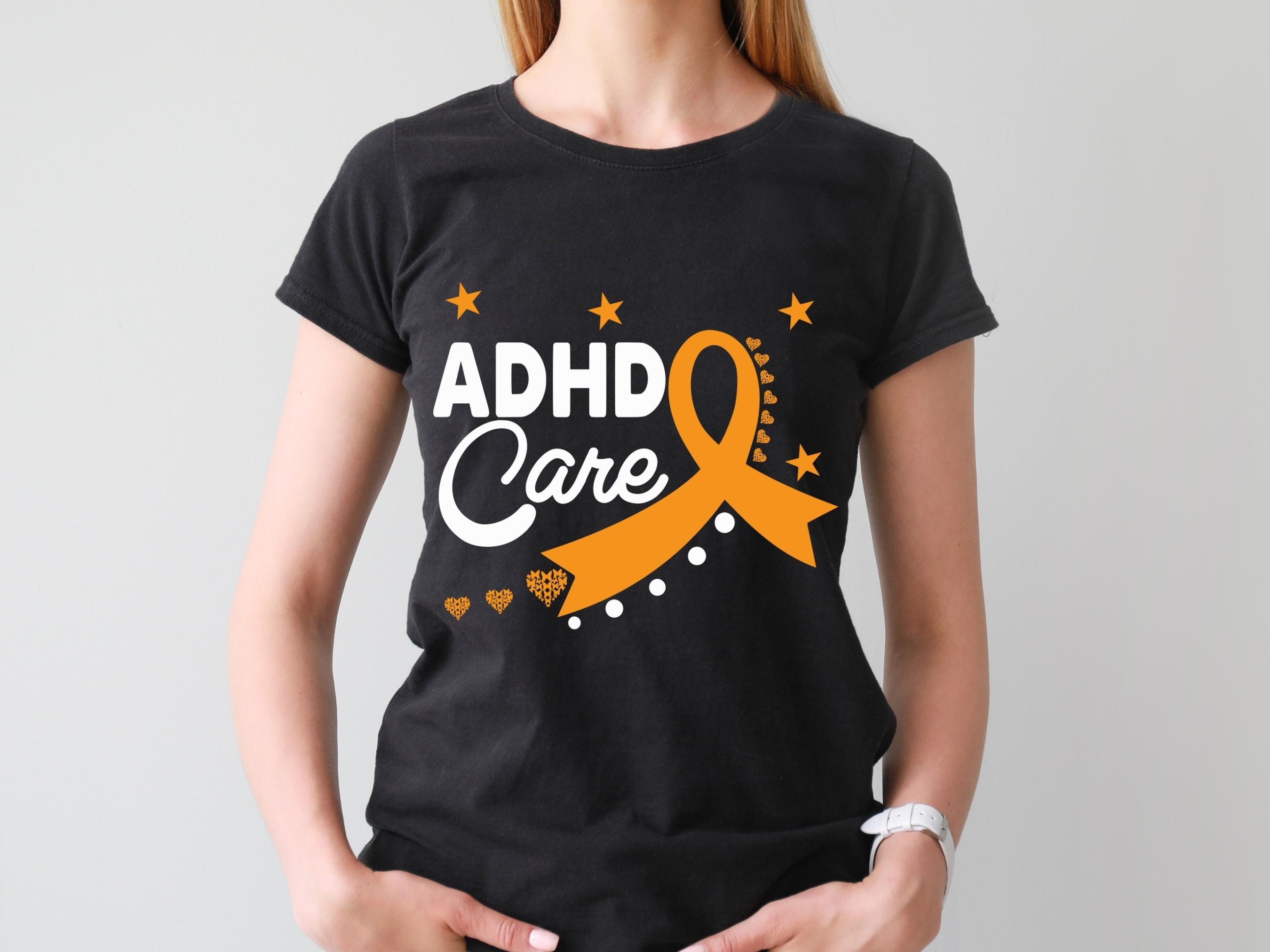 ADHD Awareness Svg Png ADHD Care Svg ADHD Warrior Shirt - Etsy