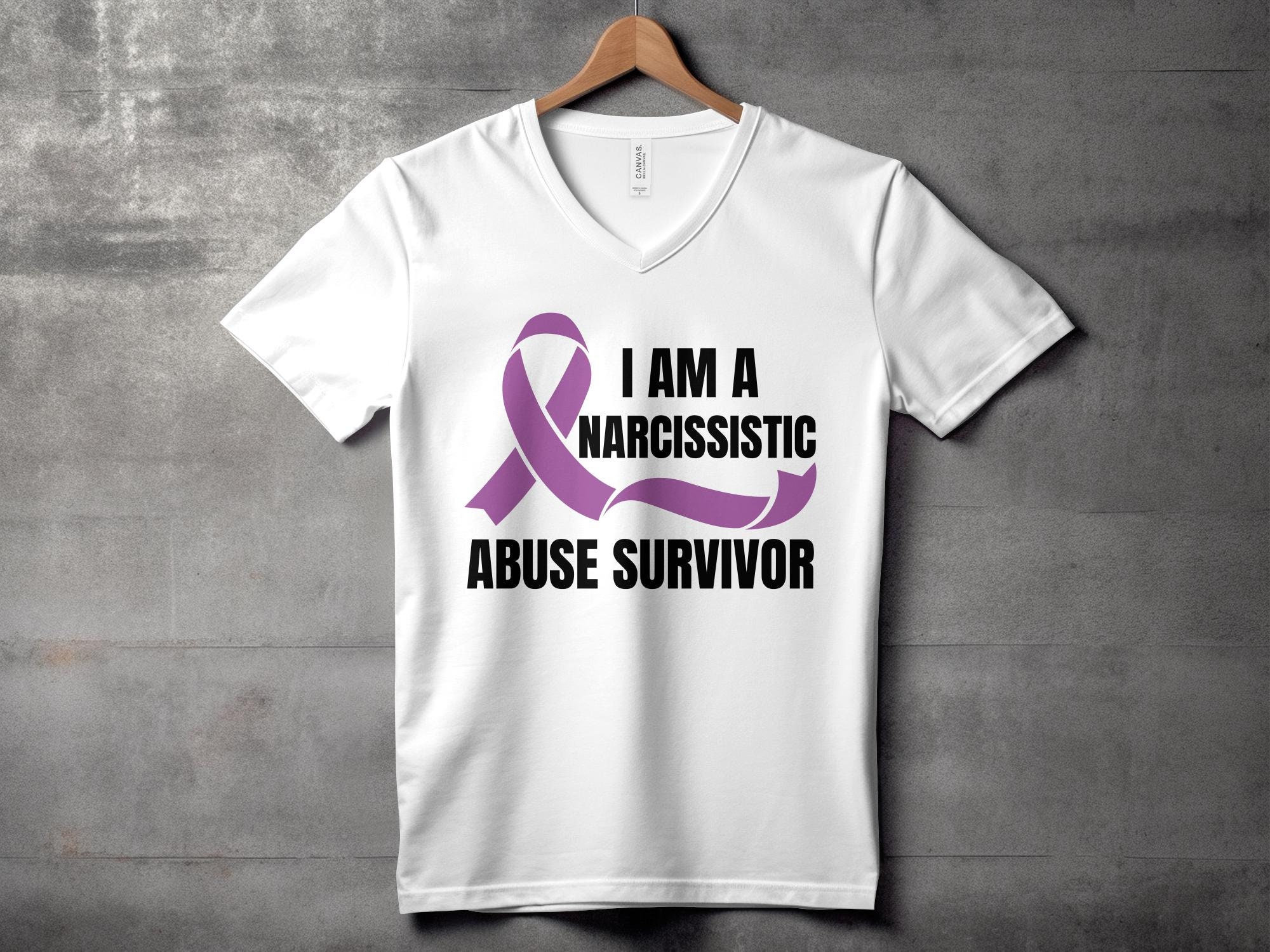 Narcissistic Abuse Awareness Svg Png, I Am A Narcissistic Abuse Survivor, Cricut Sublimation Design, Narcissistic Abuse Awareness Shirt Svg