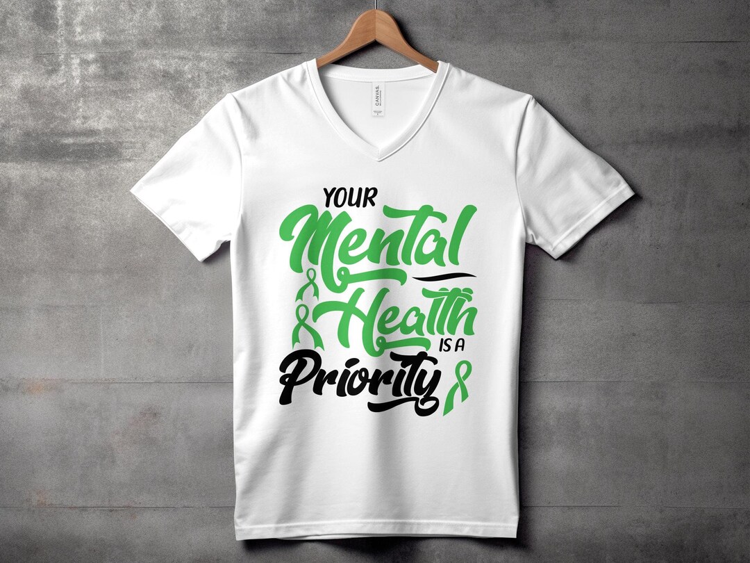 Mental Health Awareness Svg Png, Your Mental Health is A Priority ...