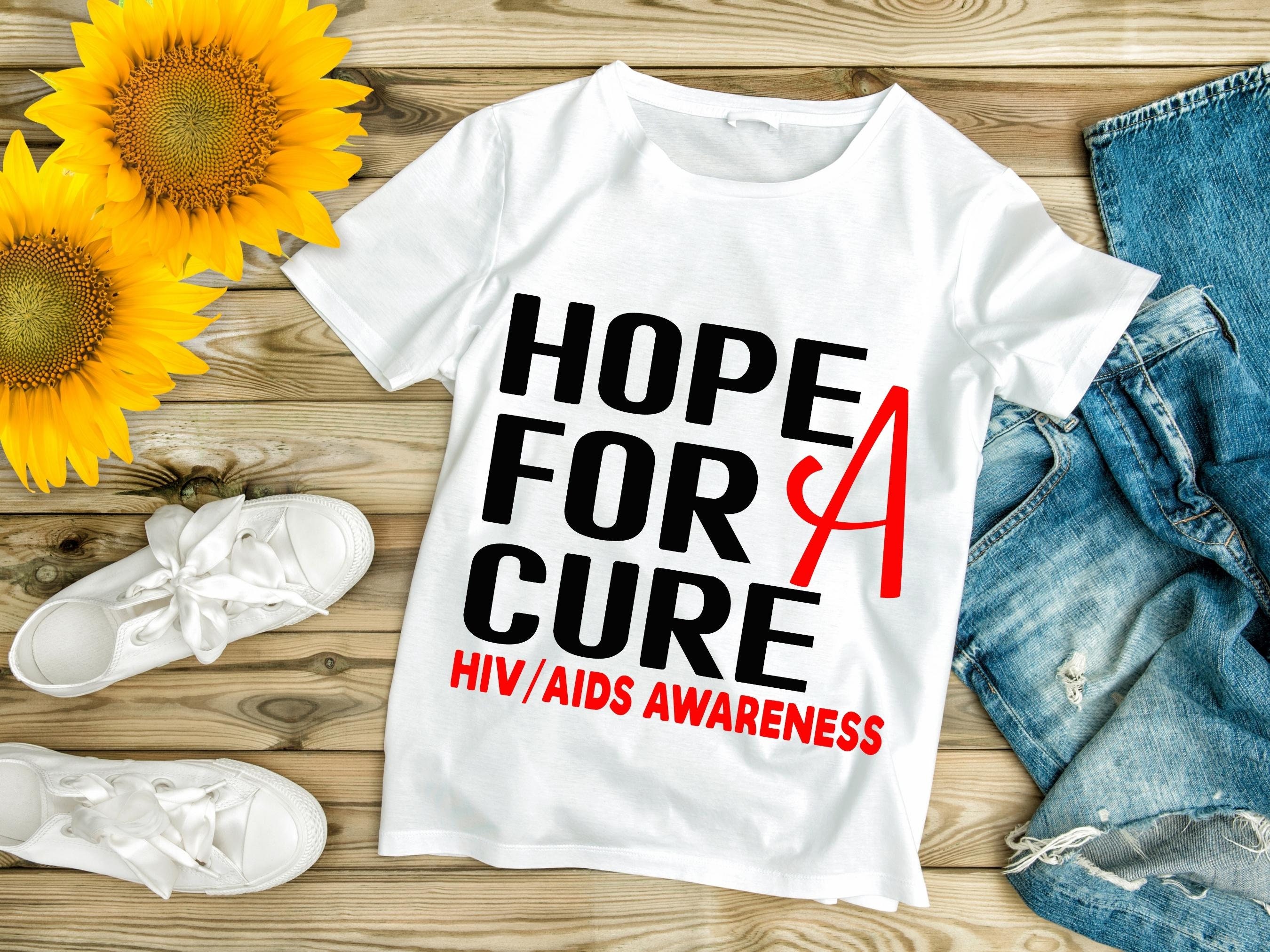 HIV AIDS Awareness Svg Png Cricut Sublimation Design Svg Png - Etsy