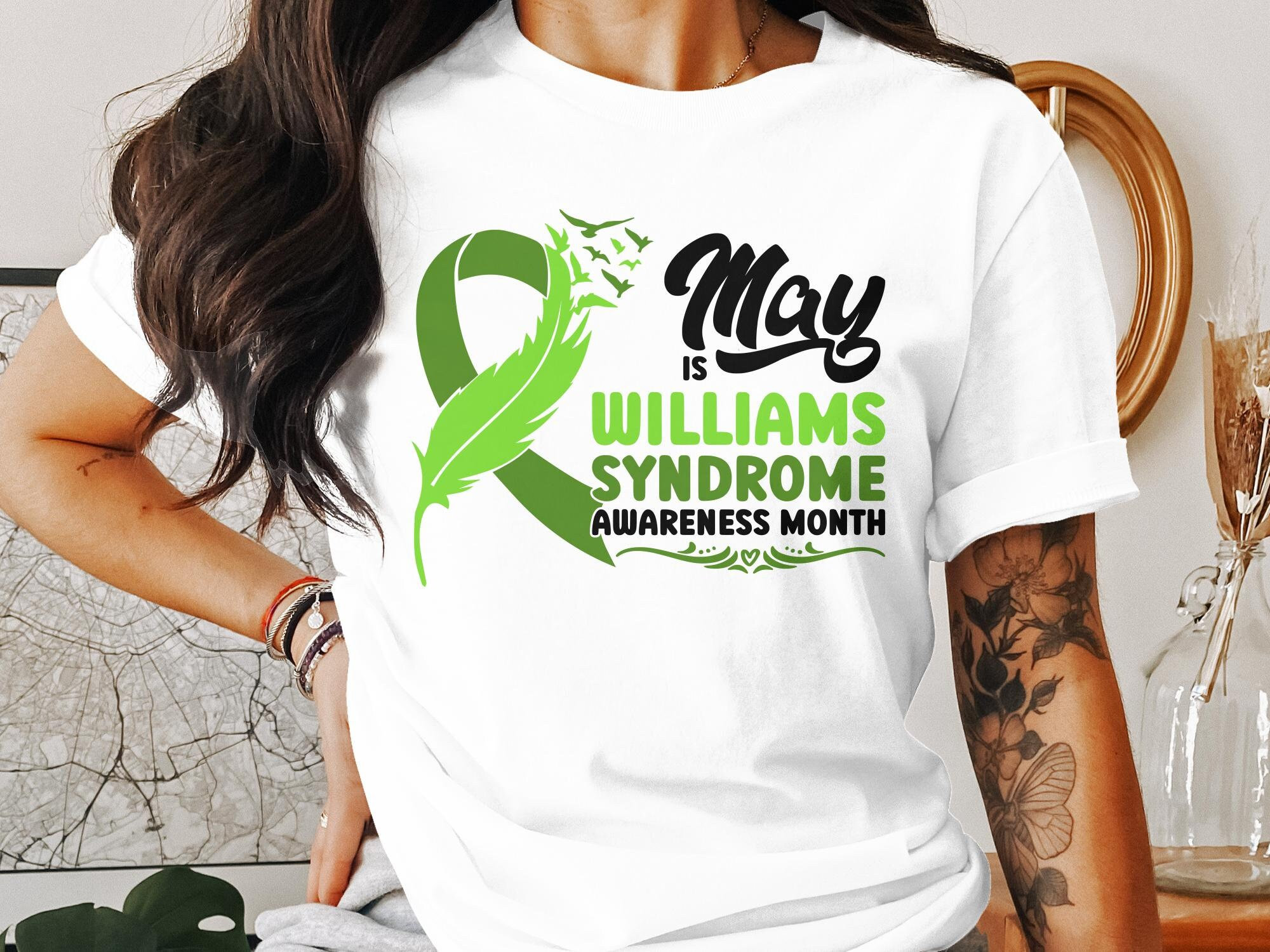 Williams Syndrome Awareness Svg Png, May is Williams Syndrome Awareness Month, Cricut Sublimation Design, Williams Syndrome Warrior Shirt