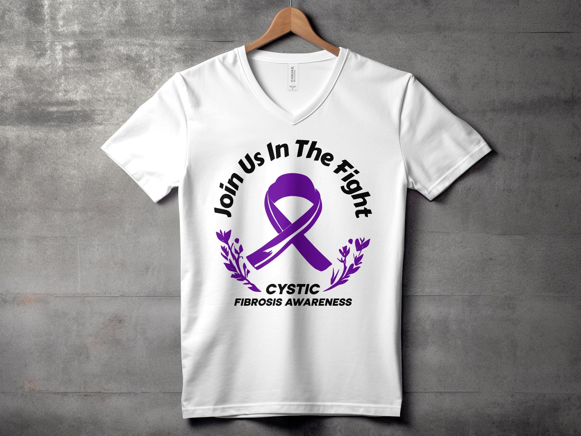 Cystic Fibrosis Awareness Svg Png, Juin Us in the Fight, Cricut ...