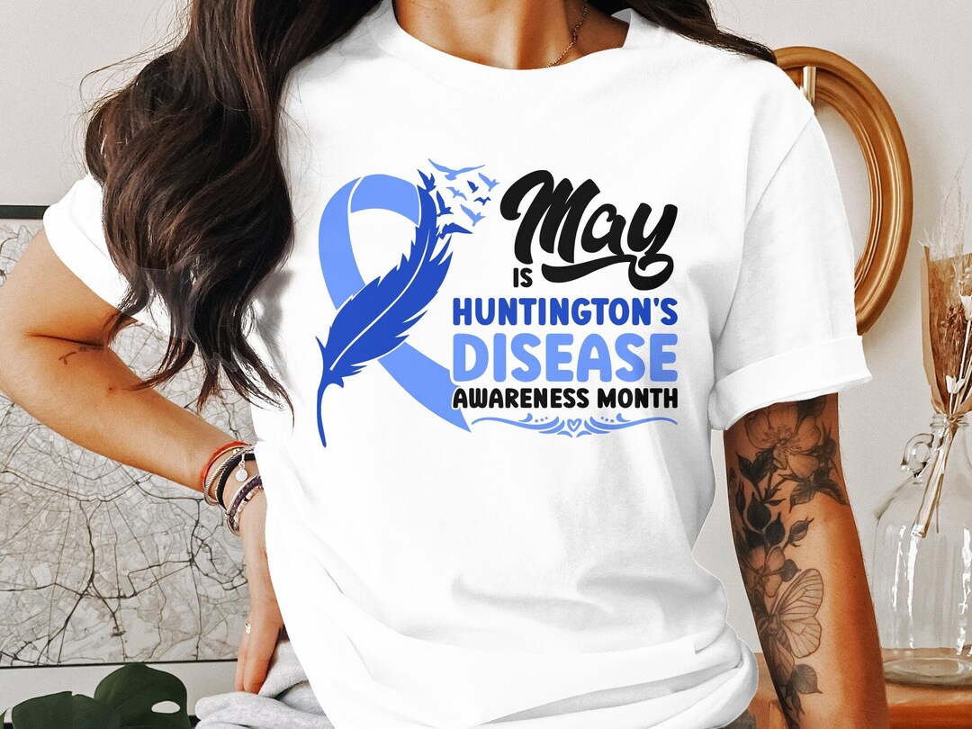 Huntington's Disease Awareness Svg Png, May is Huntington's Disease ...