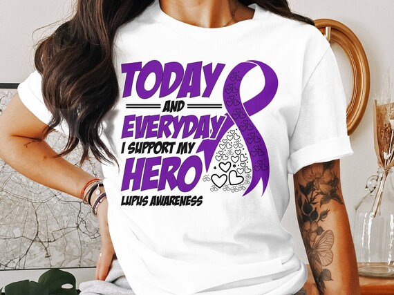 Lupus Awareness Shirt Support My Daughter Lupus Warrior Lupus Awareness Shirt Support My Daughter Lupus Warrior