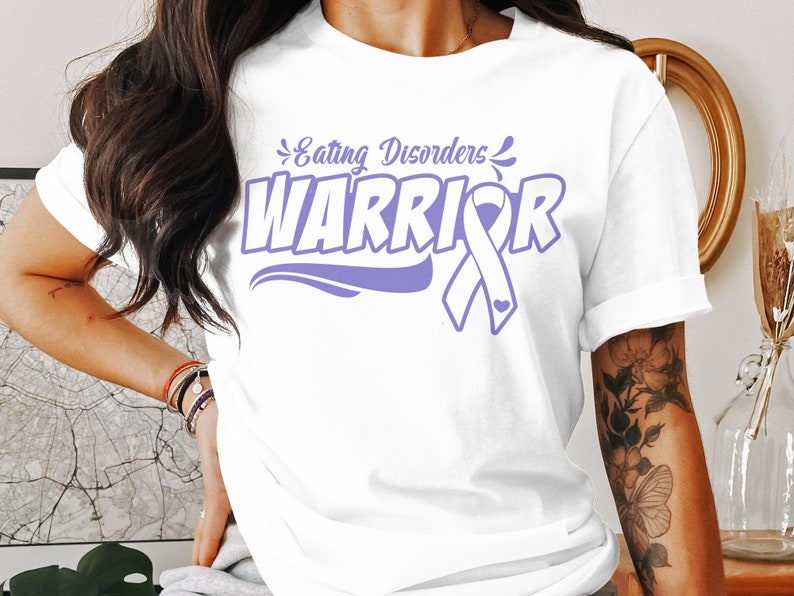 Eating Disorder Awareness Svg Png, Eating Disorders Warrior, Cricut ...