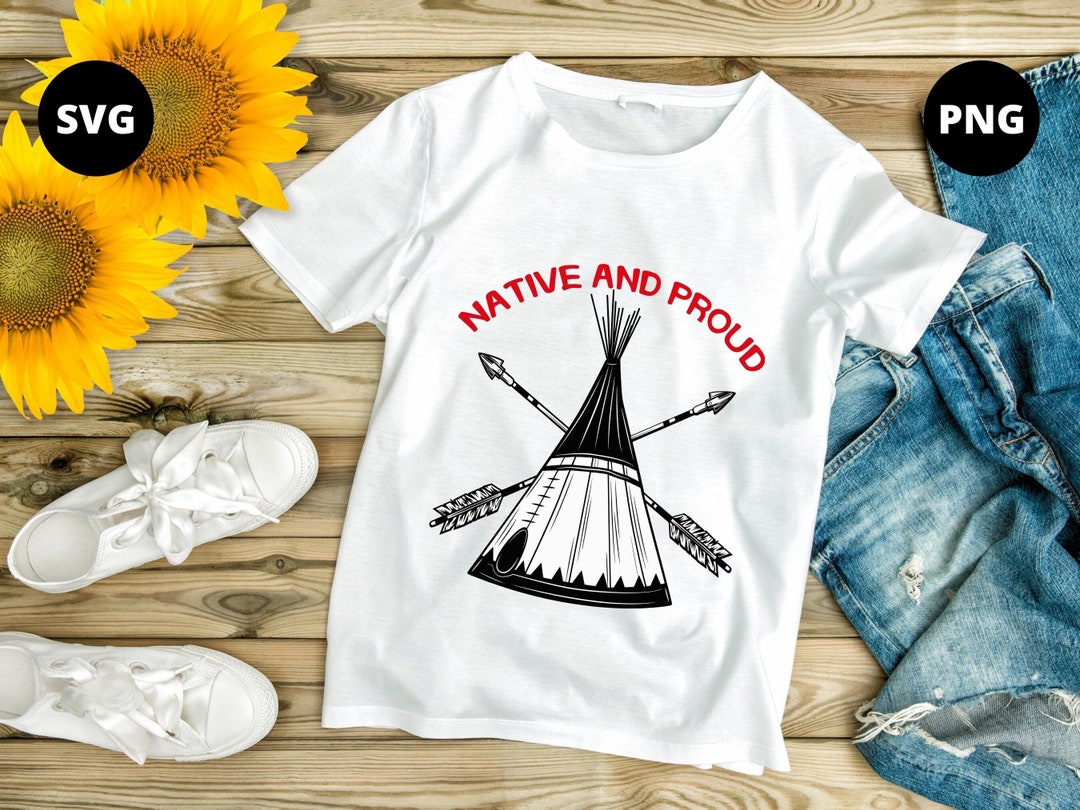 Native Americans Svg Png Native and Proud Native Americans - Etsy Canada