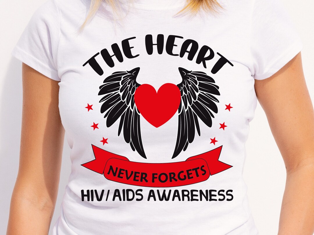 HIV AIDS Awareness Svg Png, Cricut Sublimation Design Svg Png, HIV ...