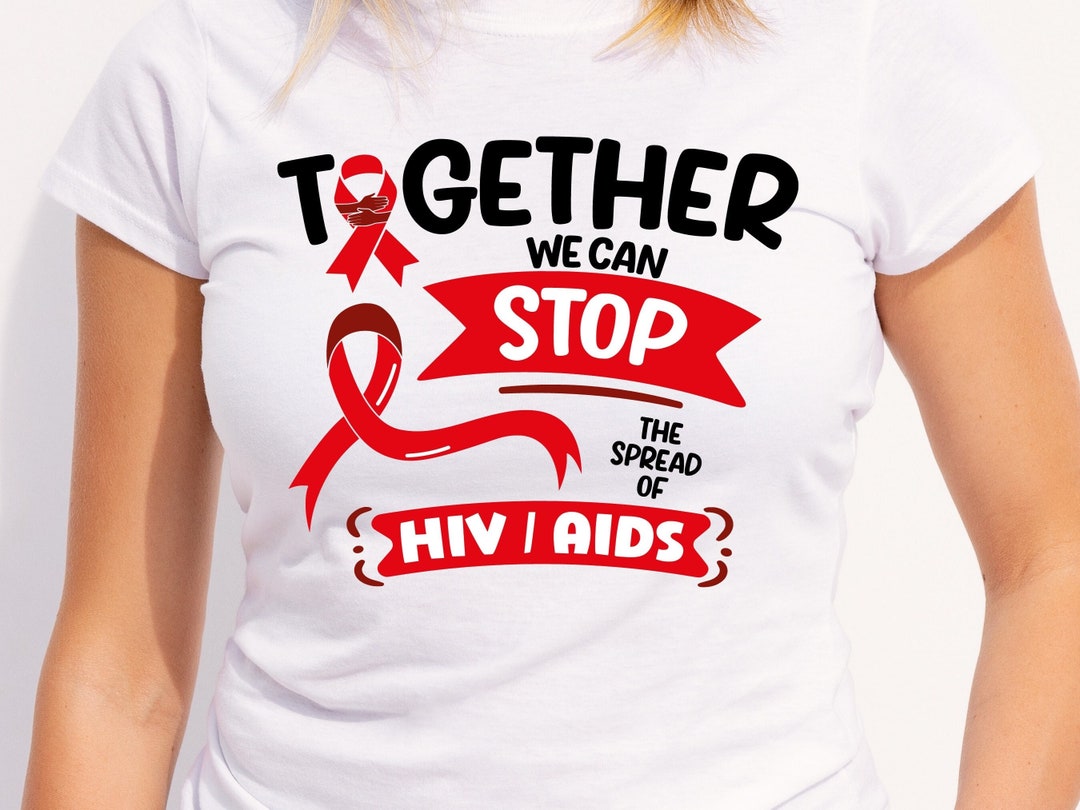 HIV AIDS Awareness Svg Png, Cricut Sublimation Design Svg Png, HIV ...