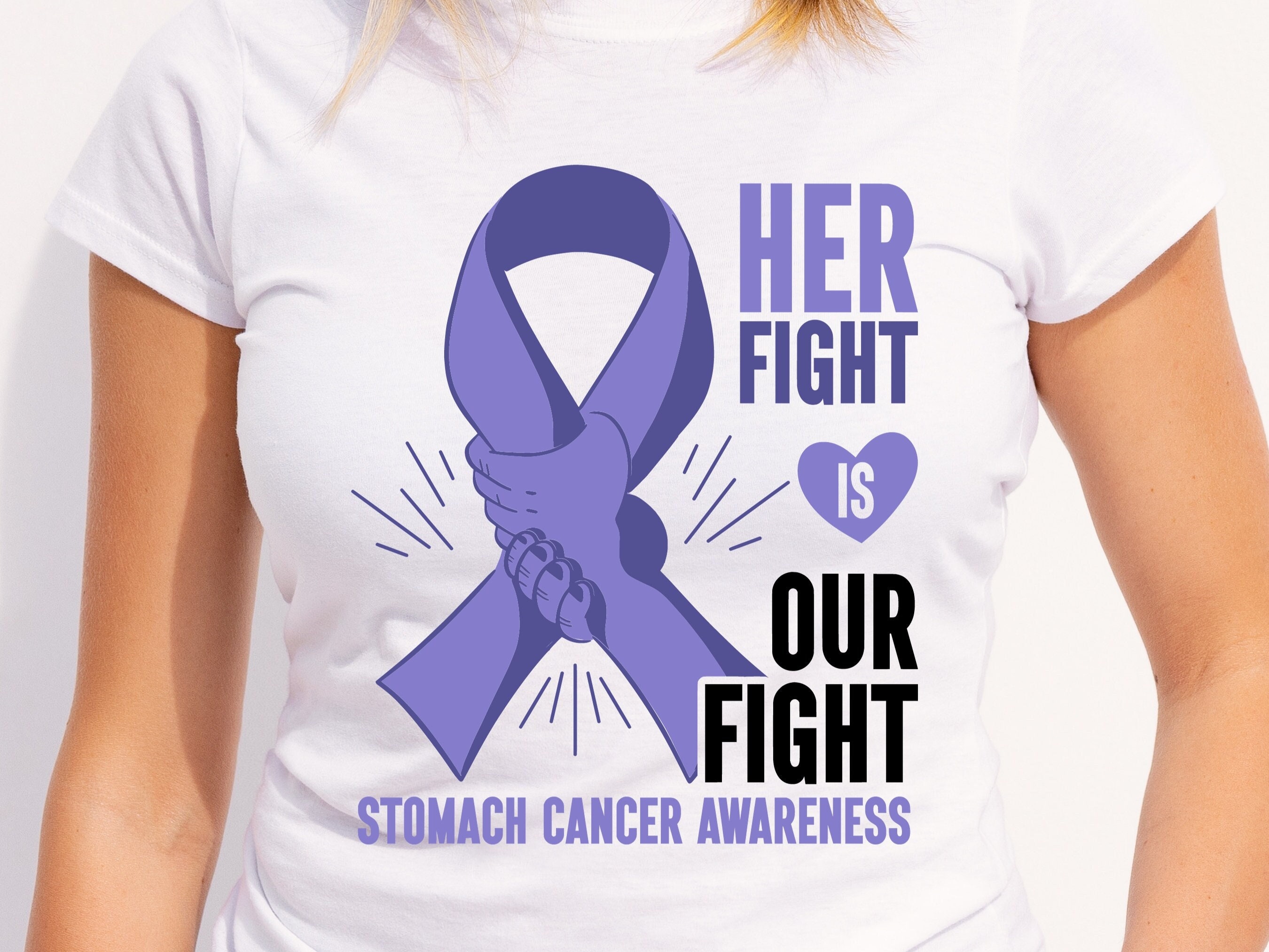 Stomach Cancer Awareness Shirt For Women Stomach Cancer Awareness Shirt For Women