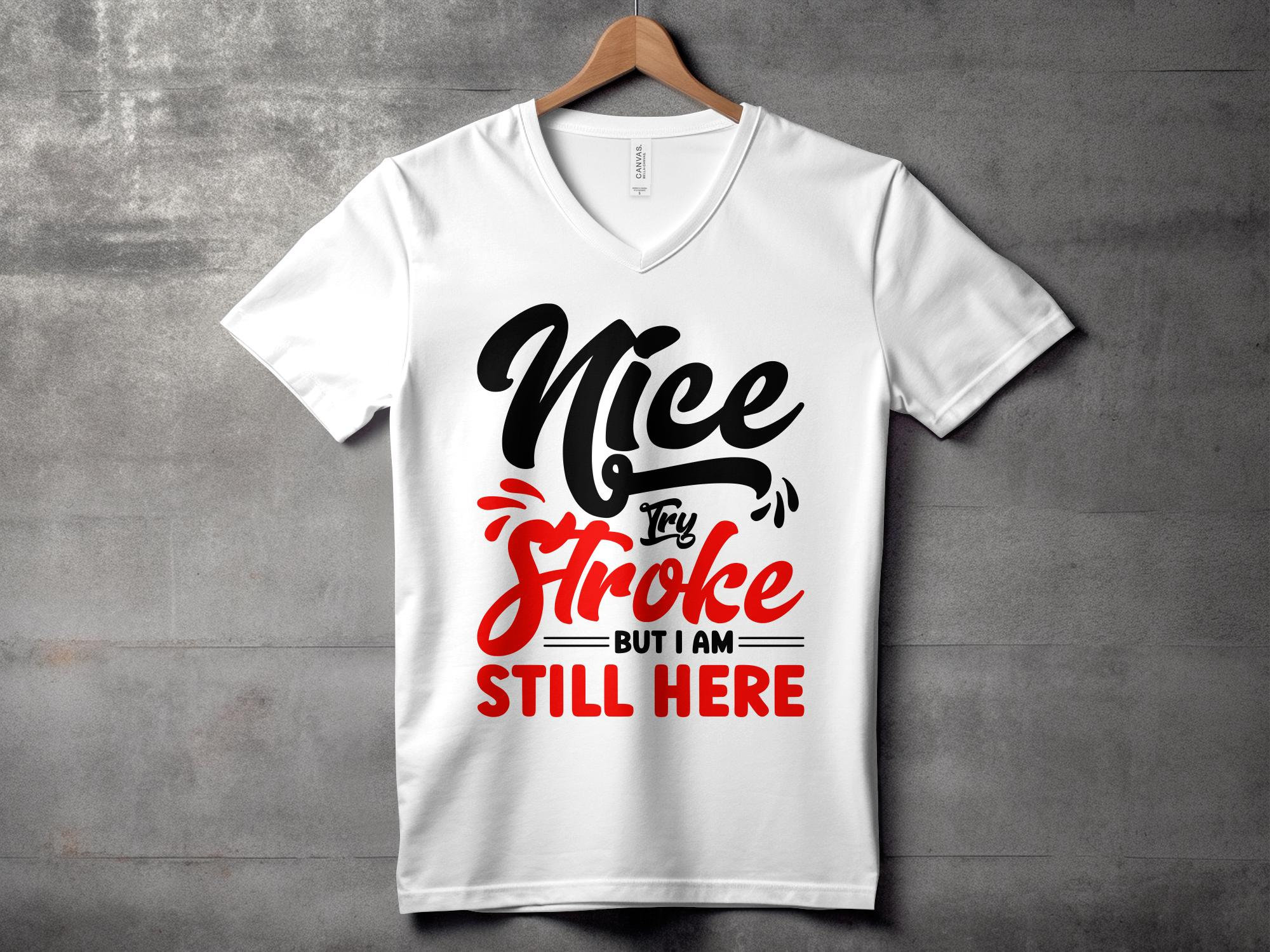 Stroke Awareness Svg Png, Nice Try Stroke, Cricut Sublimation Design ...