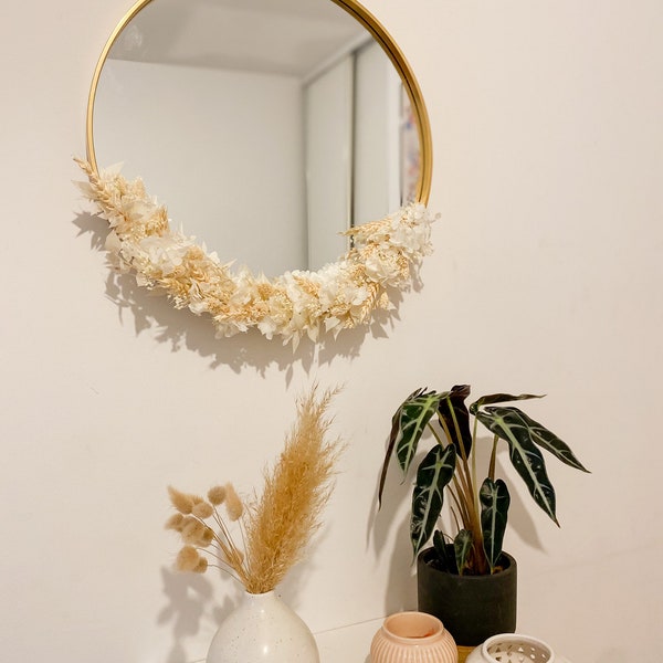 Miroir fleuri
