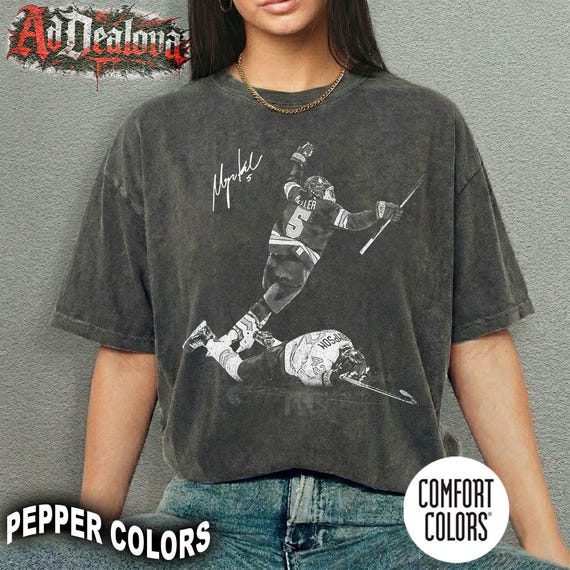 Vintage Comfort Colors® Megan Keller Shirt, Women Vintage Hockey Shirt, Hilary Knight Women Hockey, Gift For Women and Man Unisex T-Shirt