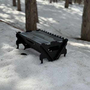 Heavy-Duty Portable Asado Grill – Durable, Foldable, and Perfect for Outdoor BBQ & Camping!