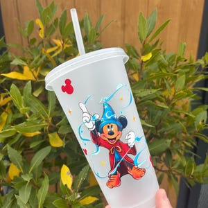 Disney Fantasmic inspired cold cup.