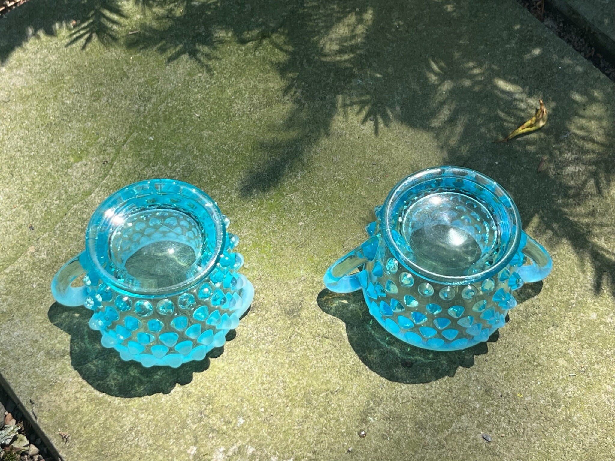 ヴィンテージ フェントン ホブネイル クリーマー＆シュガー