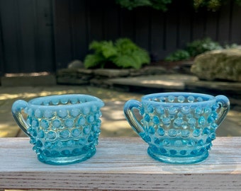 ヴィンテージ フェントン ホブネイル クリーマー＆シュガー