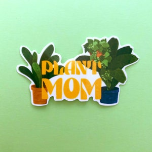 Pegatina Plant Mom