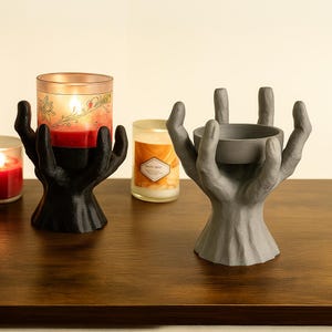Candelabro de garra de monstruo: decoración gótica de Halloween para Bath & Body Works
