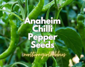 Semi di peperoncino Anaheim Heirloom (20 semi + regalo)/Spedizione combinata