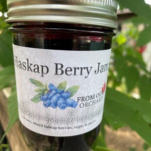 Haskap Berry Jam (Honey Berry Jam) 250 ml