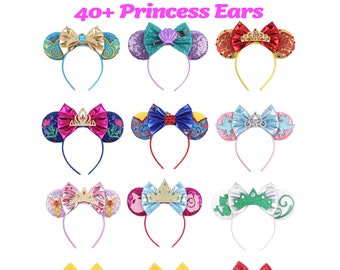 Princess Disney Ears, Princess Minnie Ears, Encanto Disney Ears