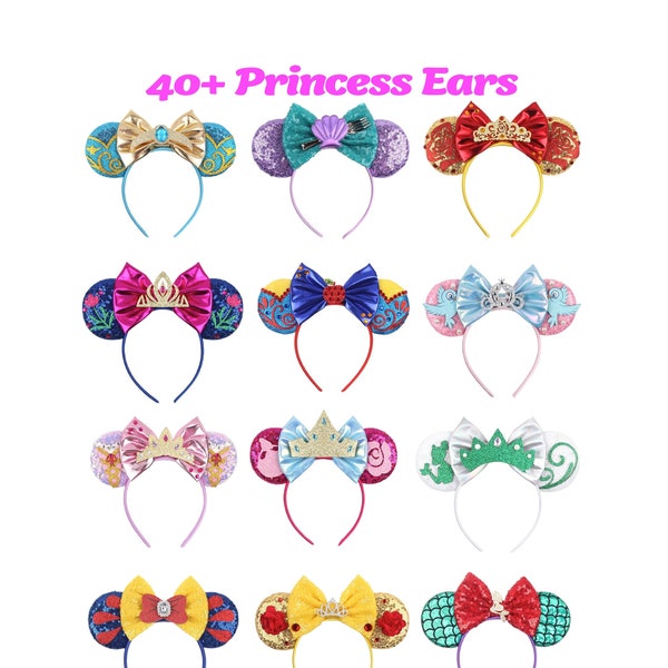 Princess Disney Ears, Princess Minnie Ears, Encanto Disney Ears