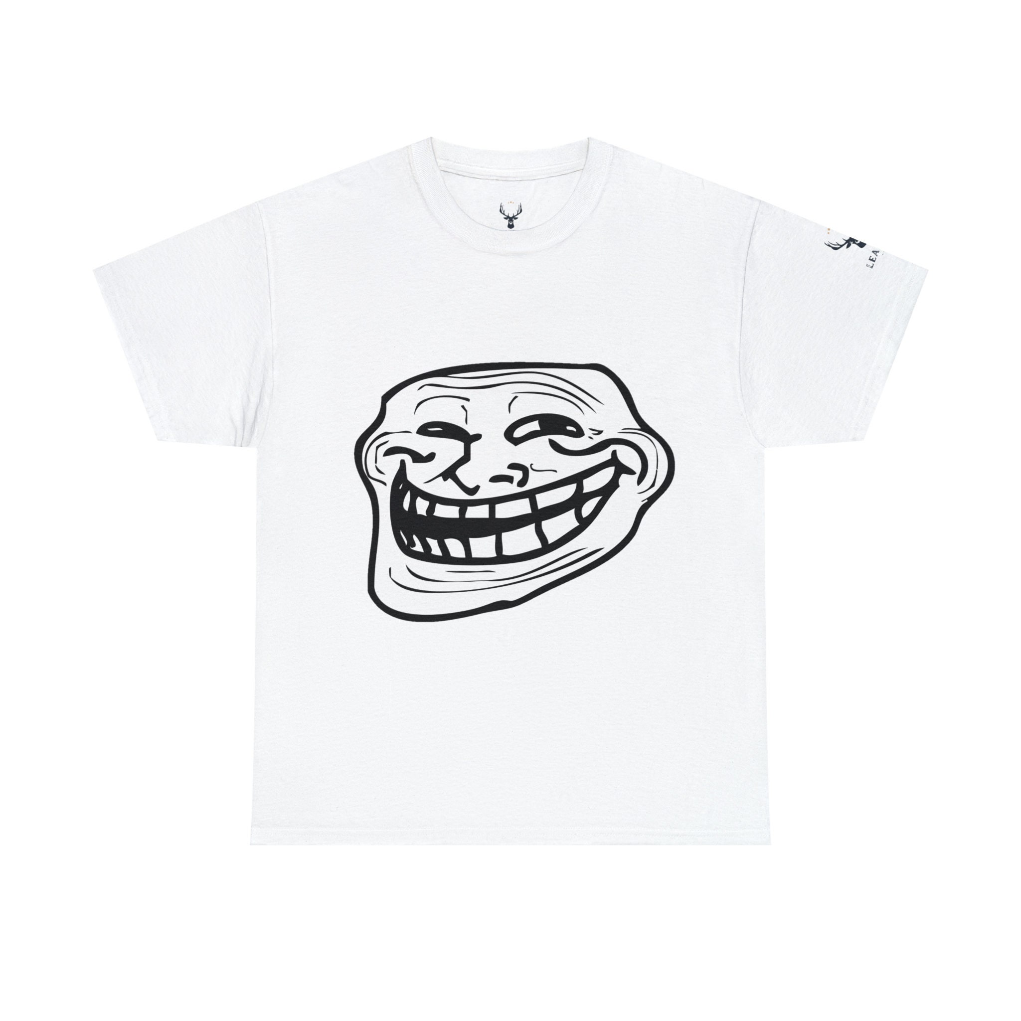 Trollface Transparent Background - T Shirt Roblox Troll, HD Png