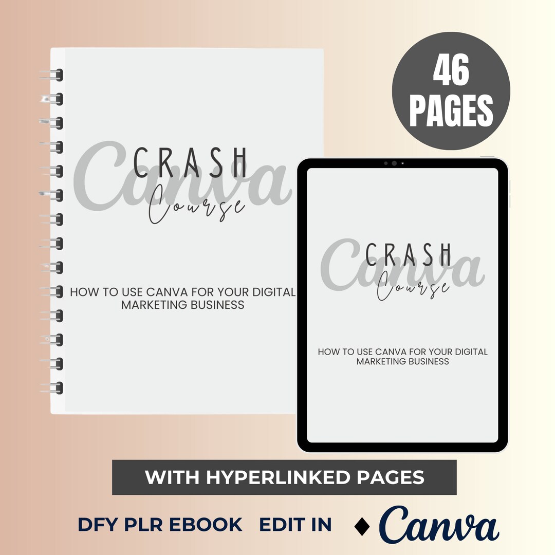 Canva Crash Course Plr Canva Ebook Business Digital Marketing Canva Crash Course Plr Canva Ebook Business Digital Marketing
