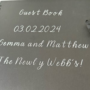 Personalized Guest Book