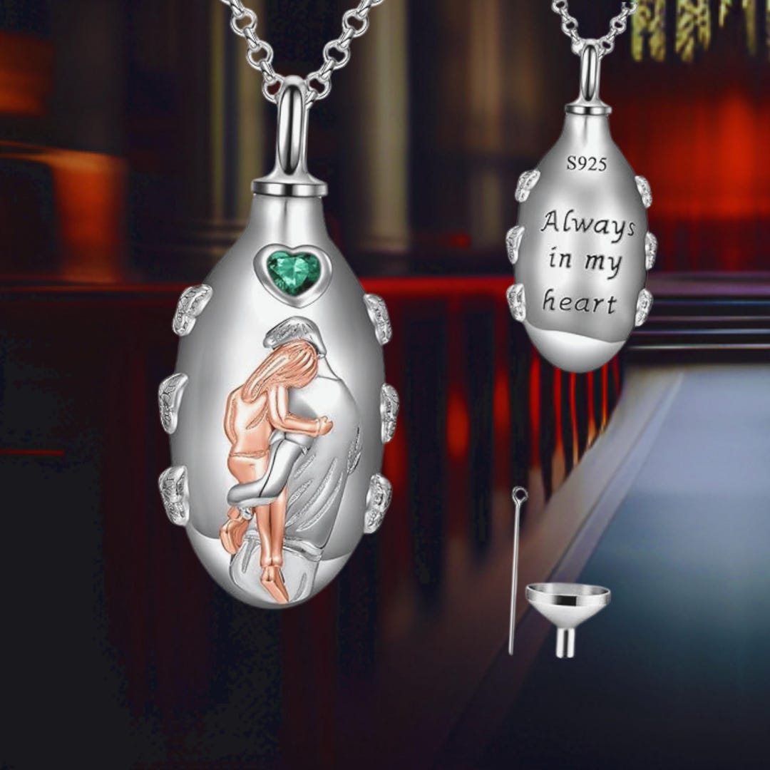 Daughter Angel Wings Of Protection Necklace Urn Love Charms™ Option