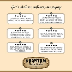 This card has a sampling of 5-star reviews we've received from our customers.