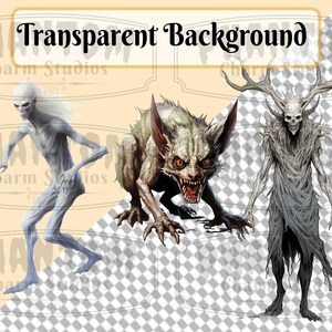 This card shows that our PNG clipart images are transparent.