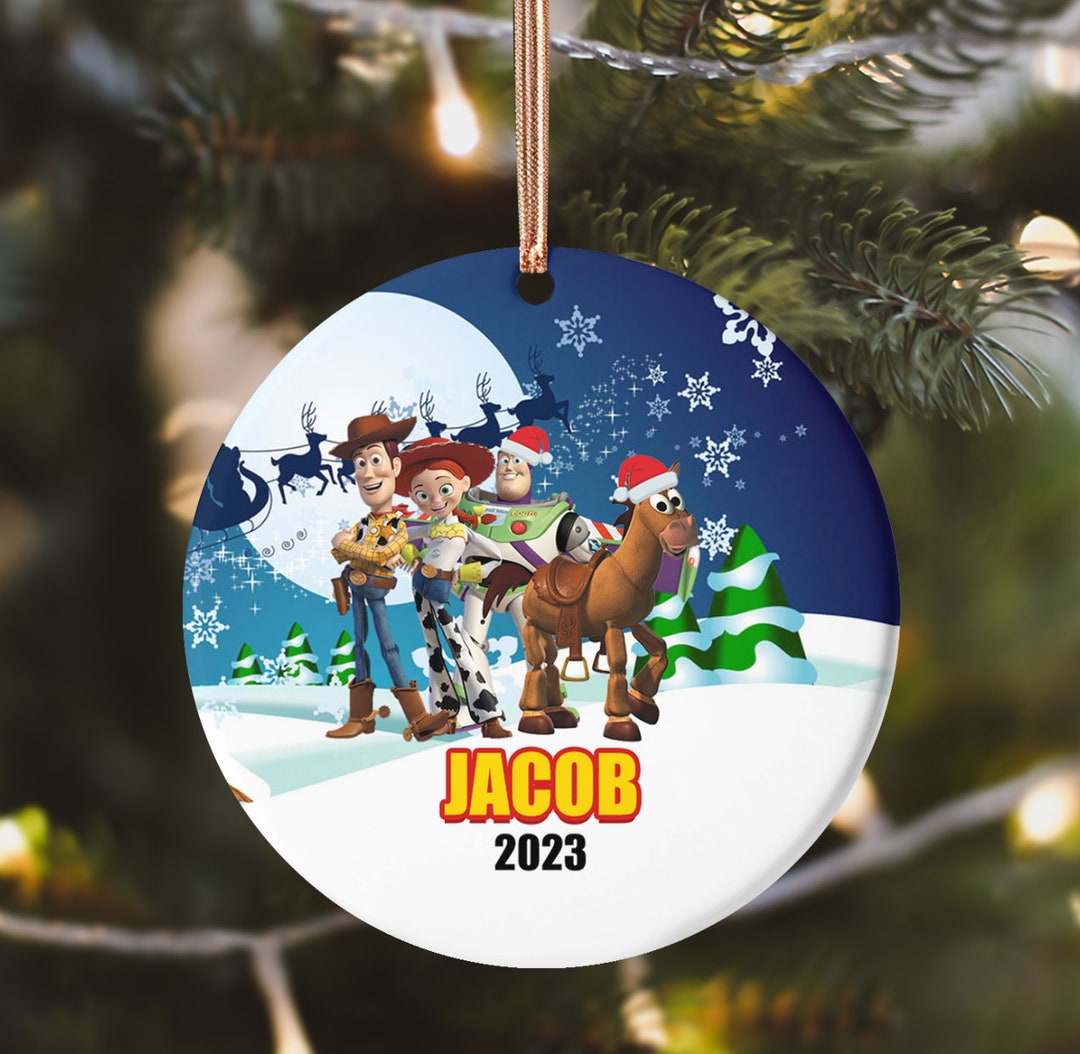 Personalized Toy Story Christmas Ornaments Toy Story Etsy