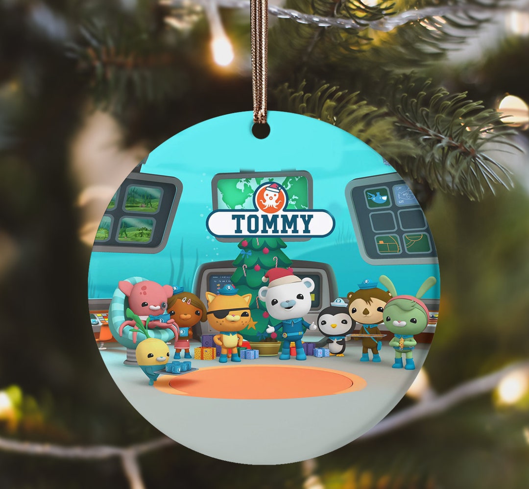 Octonauts Christmas Ornament the Octonauts Ornament Captain Etsy