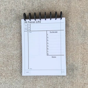 Discbound Refill Sheets 1 Page per Day Timeline Series Undated Planner Linen Paper