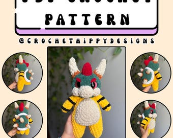 King Turtle Pattern PDF