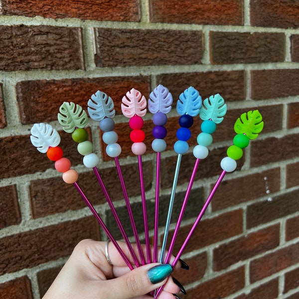 Monstera Plant Amigurumi Sewing Stick • Plushie Stitch Stick