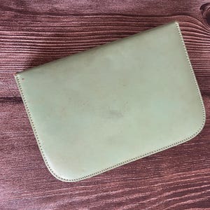 Vintage Sewing Kit Leather Complete Travel Case With Threads Scissors Sharps And Notions image 6