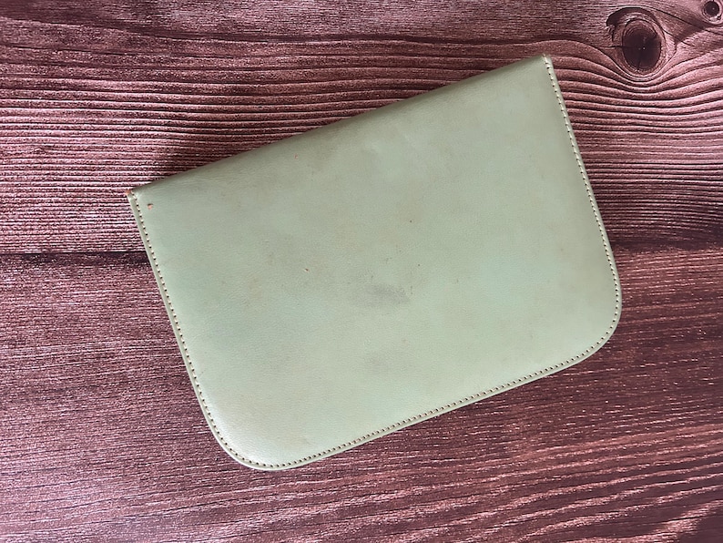 Vintage Sewing Kit Leather Complete Travel Case With Threads Scissors Sharps And Notions image 6