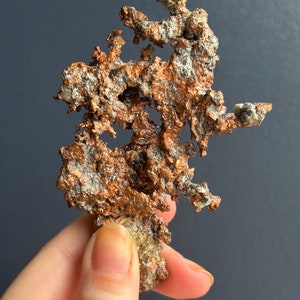 Copper Ore Specimen Raw Cabinet Piece Mineral Collectors