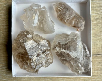 Mixed Lot of Etched Quartz Crystal Specimen from Brazil - Growth Interference, Scepter, Hydrothermal Etched Variety Pack Wholesale Parcel