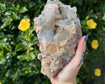 Papagoite Specimen, Messina Copper Mine, Rare Blue Quartz Inclusion, Collector Specimen