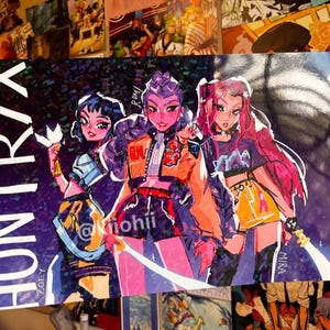 KDH Girl Group 11x17 Print | Matte and Holographic |