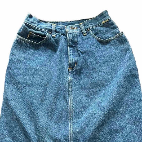 Vintage 1980s ESPIRIT Denim Jean Skirt Women’s 25 0 XS Vintage Skirt High Waisted Skirt| Jean Skirt| Vintage Jean skirt|80s