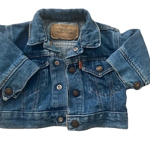 Kids Vintage Levi Jacket - Etsy