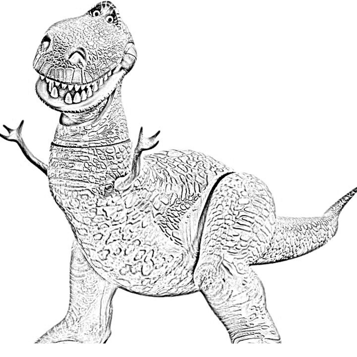 Toy Story Colouring Book for Kids Etsy