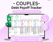 Debt Payoff Tracker Spreadsheet | Google Sheets & Excel Budget Planner | Debt Snowball Template | Loan and Credit Card Tracker