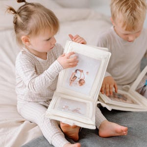 Personalized Baby Photo Book Fabric soft photo album for babies photo book for baby toddler baby gift first birthday baby girl baby boy baby